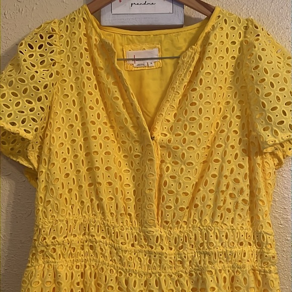 Anthropologie Somerset mini eyelet 1X - Picture 7 of 9